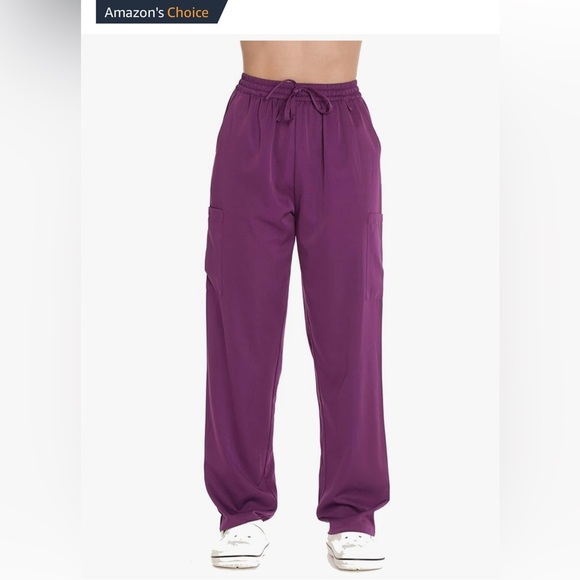 New- 3XL Stretch Scrub Pants Nursing Uniform Scrub Work Bottoms - Picture 1 of 8